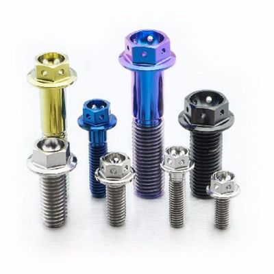 DIN939 Titanium Stub Bolt Titanium Thread Screw For Industrial fasteners