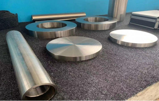 Zirconium Forgings R60705 ASTM B550 Flange Block Chemical Customized