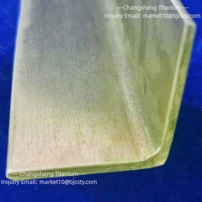 Structural Titanium Equal Leg Angles Gr2 Ti L Shape Angle Profiles 30x30