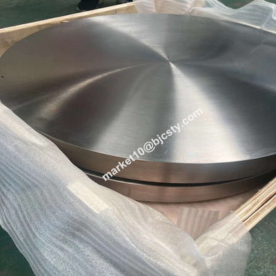 ASTM B381 Gr7 Titanium Forged Disk For Chemical Processing Components