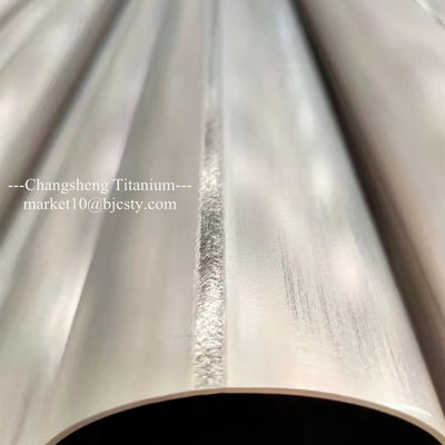 Titanium Welded Tube ASTM B862 B36.19 Outer Diameter 114.3mm (5.5) Polished Surface