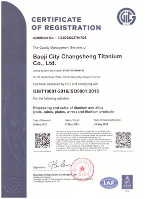 Glasses Frames Titanium Sheets Ti15333 0.8mm For Spectacles Components