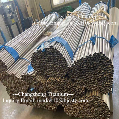 Seamless Temperature Resistant Titanium Alloy Tubing with Purity and Strict Tolerance